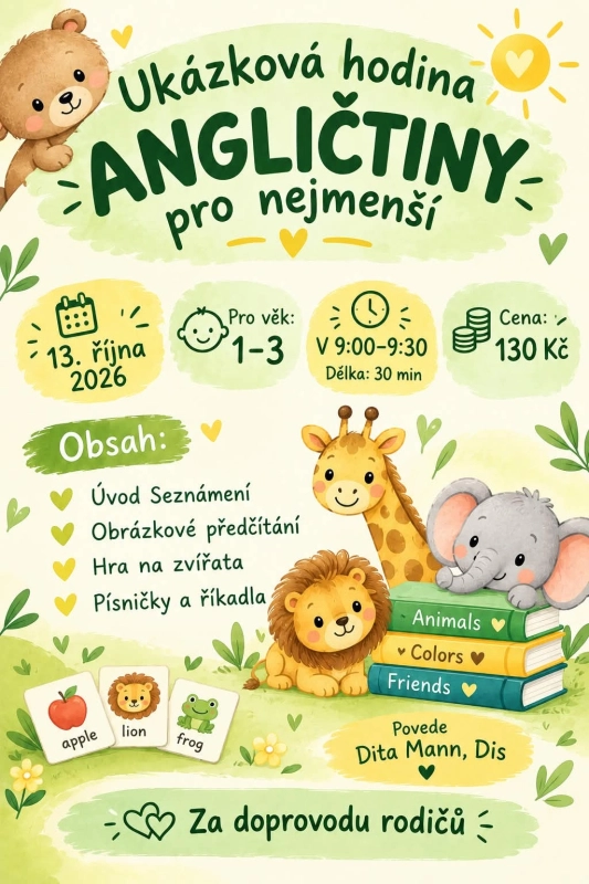 Obrázek eventu - Angličtina pro nejmenší