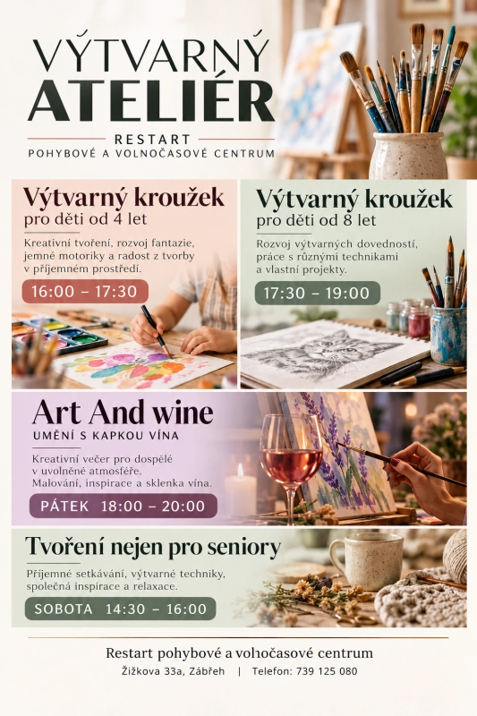 Obrázek eventu - Výtvarka a&nbsp;arte terapie